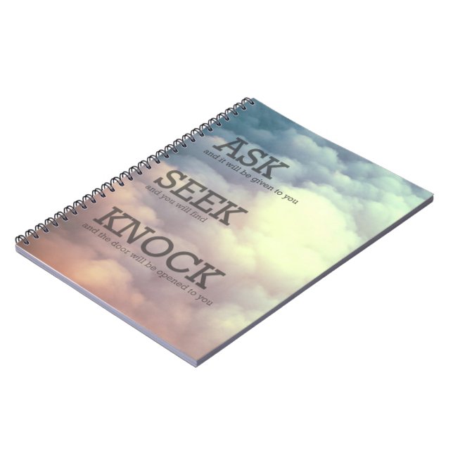 Espiral Caderno de inspiração da escritura (Left Side)