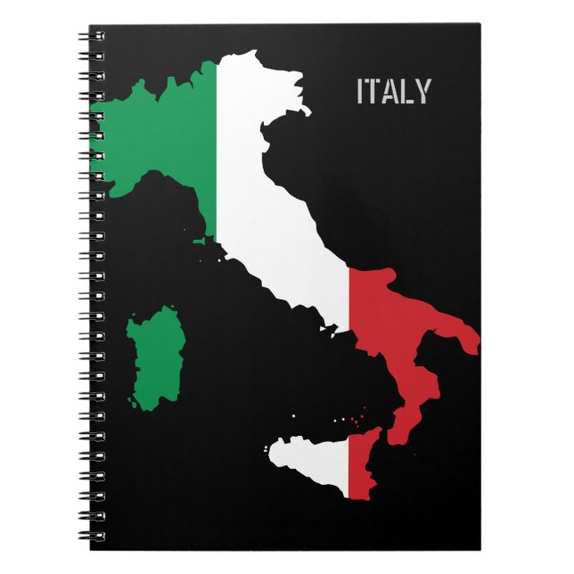 Espiral Caderno de Italia (Frente)