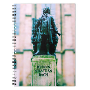 Espiral Caderno de Johann Sebastian Bach