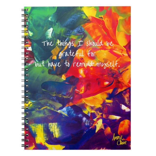 Espiral Caderno de Jornal Spiral Psicodélico SPWW (Frente)