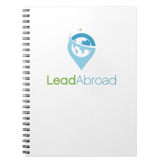 Espiral Caderno de LeadAbroad (Frente)