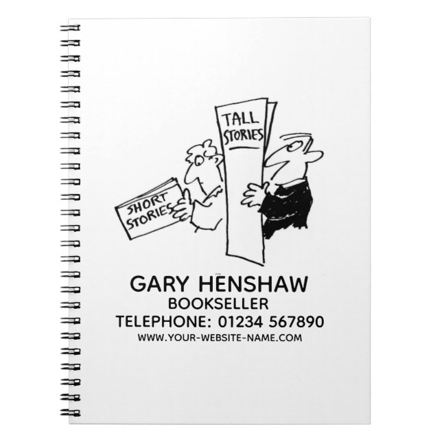 Espiral Caderno de Livreiro (Frente)