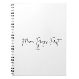 Espiral Caderno de Mãe Cristã Mama Reza Primeiro