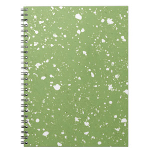 Espiral Caderno de Mármore Azul Meia-Noite