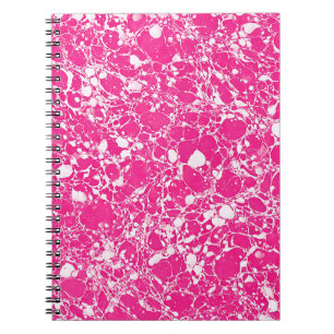 Espiral Caderno de Mármore Redemoinho de Chiclete