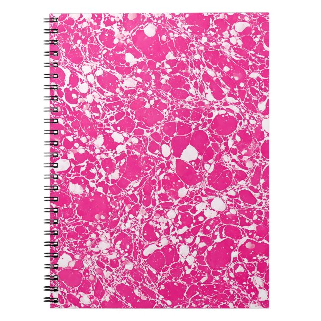 Espiral Caderno de Mármore Redemoinho de Chiclete (Frente)