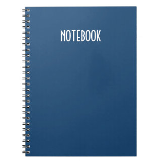 Espiral Caderno de Monograma Luxuoso