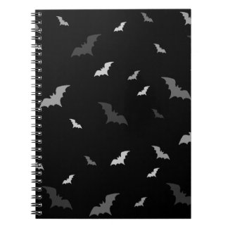 Espiral Caderno de Morcegos Vampiros Góticos