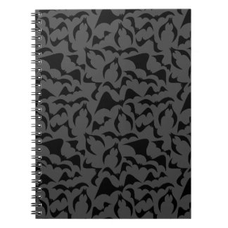 Espiral Caderno de Morcegos Vampiros Góticos