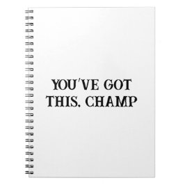 Espiral Caderno de Motivação Você Consegue