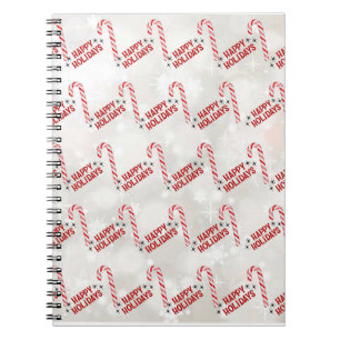Espiral Caderno de Natal Colorido – Desenho de Inverno Fes