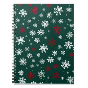 Espiral Caderno de Natal Colorido – Desenho de Inverno Fes