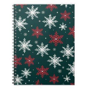 Espiral Caderno de Natal Colorido – Desenho de Inverno Fes