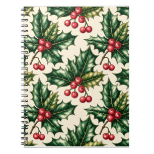 Espiral Caderno de Natal Colorido – Desenho de Inverno Fes