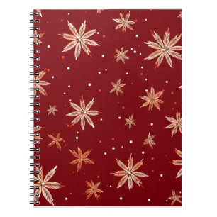Espiral Caderno de Natal Colorido – Desenho de Inverno Fes