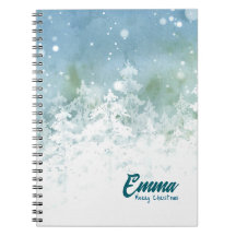 Caderno de Natal Personalizado - Emma