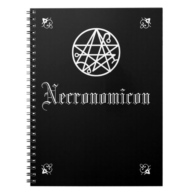 Espiral Caderno de Necronomicon (Frente)