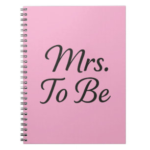 Espiral Caderno de Noiva Elegante – Design Mrs. To Be