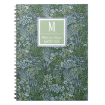 Caderno de Notas de Monograma de Prado de Flores S