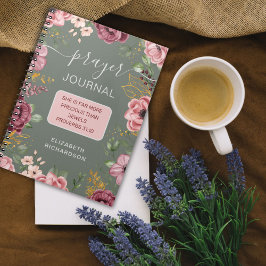 Espiral Caderno de orações flor sábio Provérbios 31