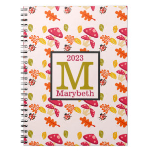 Espiral Caderno de Outono Personalizado