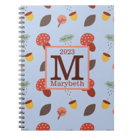 Espiral Caderno de Outono Personalizado