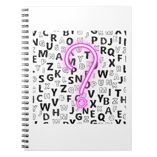 Espiral caderno de perguntas (Frente)