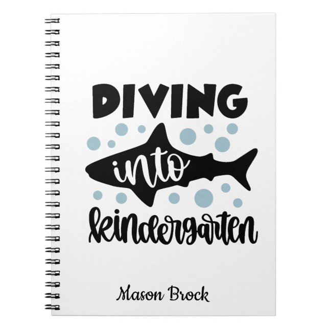 Espiral Caderno de presente engraçado para criança de jard (Frente)