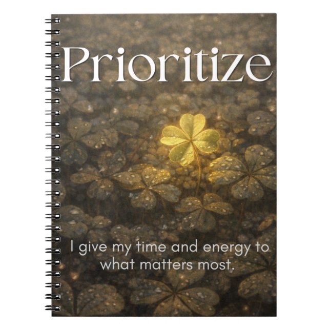 Espiral Caderno de Produtividade Motivacional (Frente)