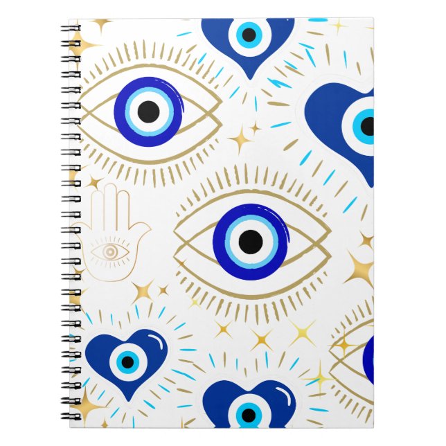 ESPIRAL CADERNO DE PROTEÇÃO CONTRA O OLHO DO MAL (Frente)