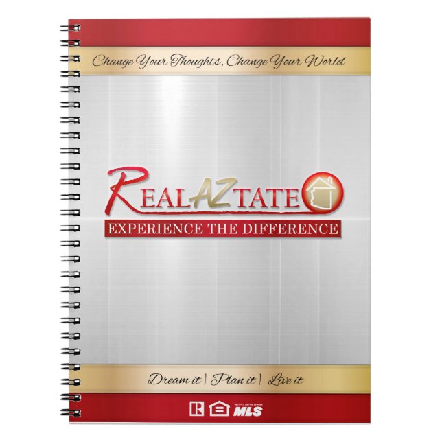 Espiral Caderno de RealAZtate (Frente)