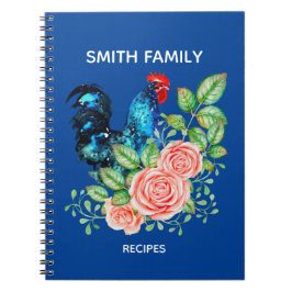 Espiral Caderno de receitas de cozinha personalizadas