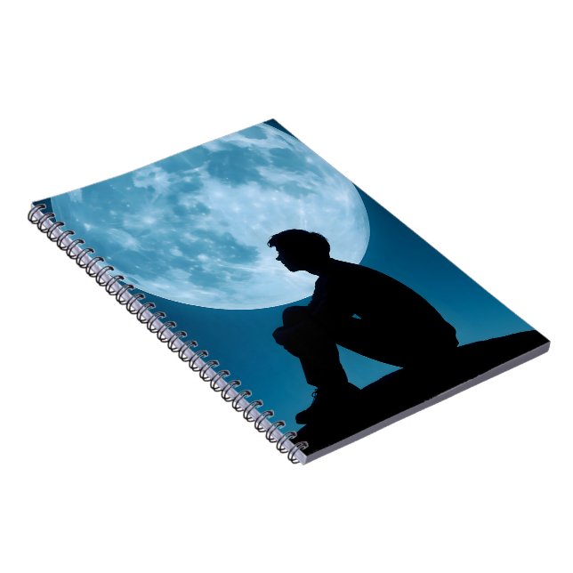 Espiral Caderno de Reflexões ao Luar (Lado Direito)