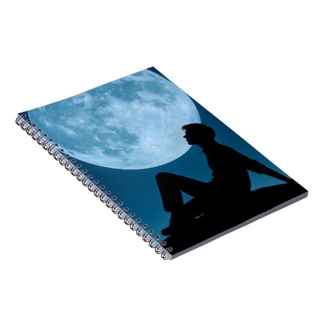 Espiral Caderno de Reflexões ao Luar (Lado Direito)