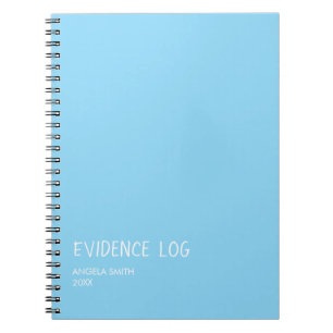 Espiral Caderno de Registro de Evidências – Diário de Humo