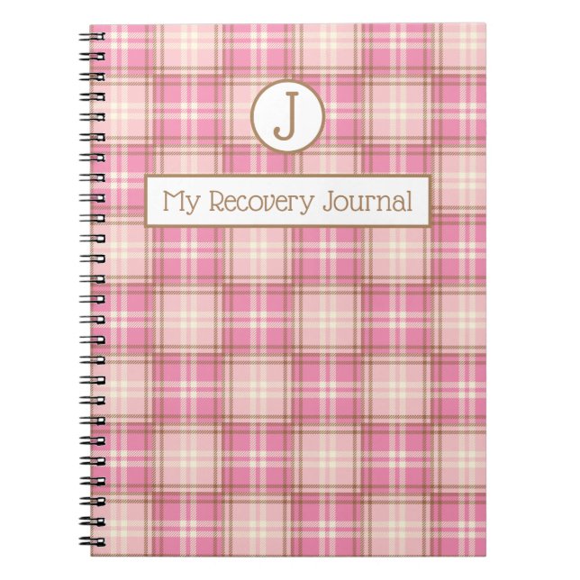 Espiral Caderno de Registro de Recuperação (Frente)