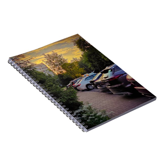 Espiral Caderno de Rua da Hora Dourada – Personalizável (Lado Direito)