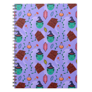 Espiral Caderno de Sapo Bruxa