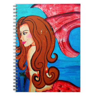 Espiral caderno de sereia ruidoso
