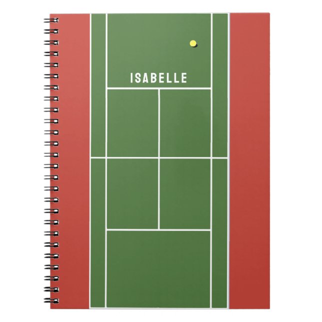 Espiral Caderno de Tênis Personalizado (Frente)