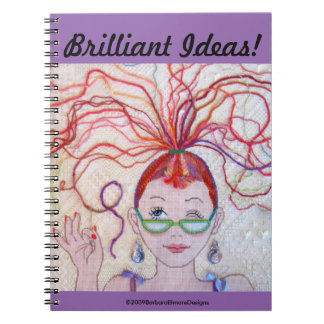 Espiral Caderno de Threadhead/Ideah brilhante