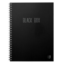 Caderno de Tipografia Black Box