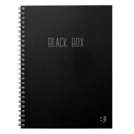 Espiral Caderno de Tipografia Black Box