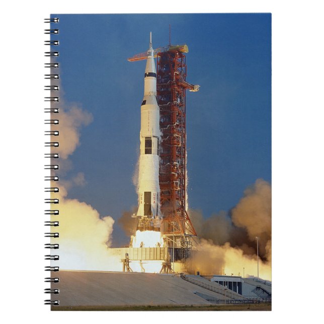 Espiral Caderno de Visão Terrestre da Espaçonave da Missão (Frente)