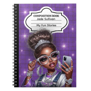 Espiral Caderno de Volta às Aulas (Personalizável)