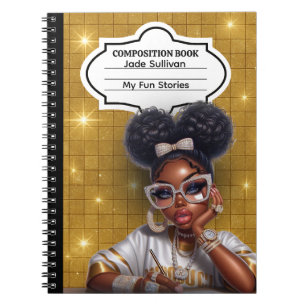 Espiral Caderno de Volta às Aulas (Personalizável)