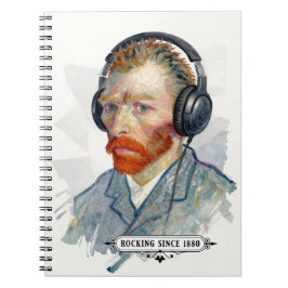 Espiral Caderno Diário Rocking Vincent desde 1880