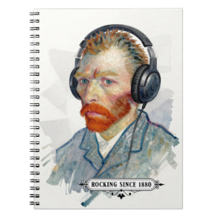 Espiral Caderno Diário Rocking Vincent desde 1880