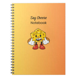 Espiral Caderno Diga Queijo