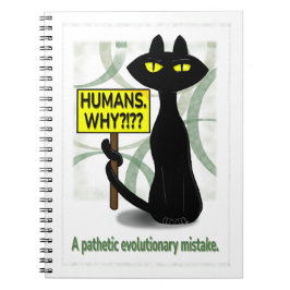 Espiral Caderno Divertido Bad Boogie - Humanos. Por quê?